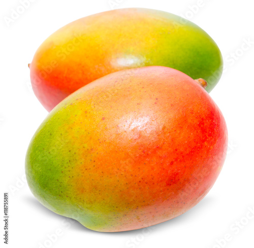 Mango isolated on white