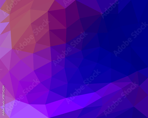 polygon background beautiful gradient color blue tint