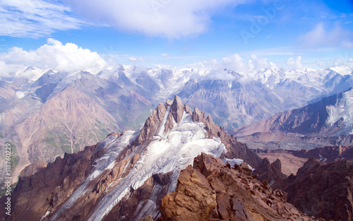 Snow-capped peaks