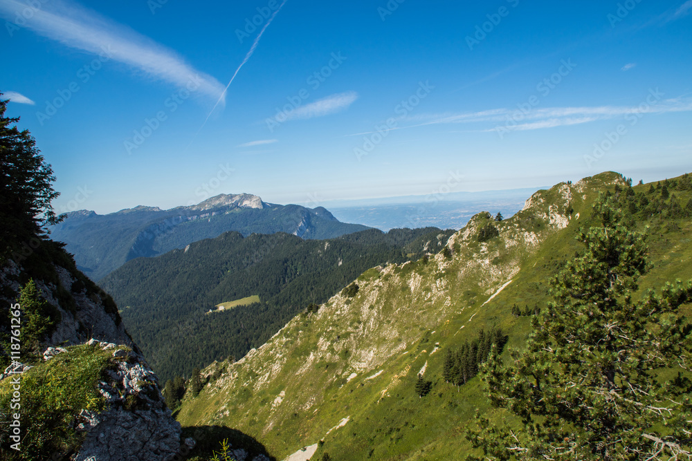 Fototapeta premium Massif de la Chartreuse - Le Petit Som.