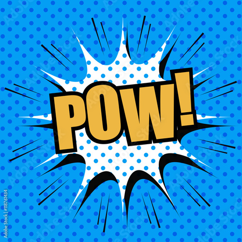 POW comic cartoon