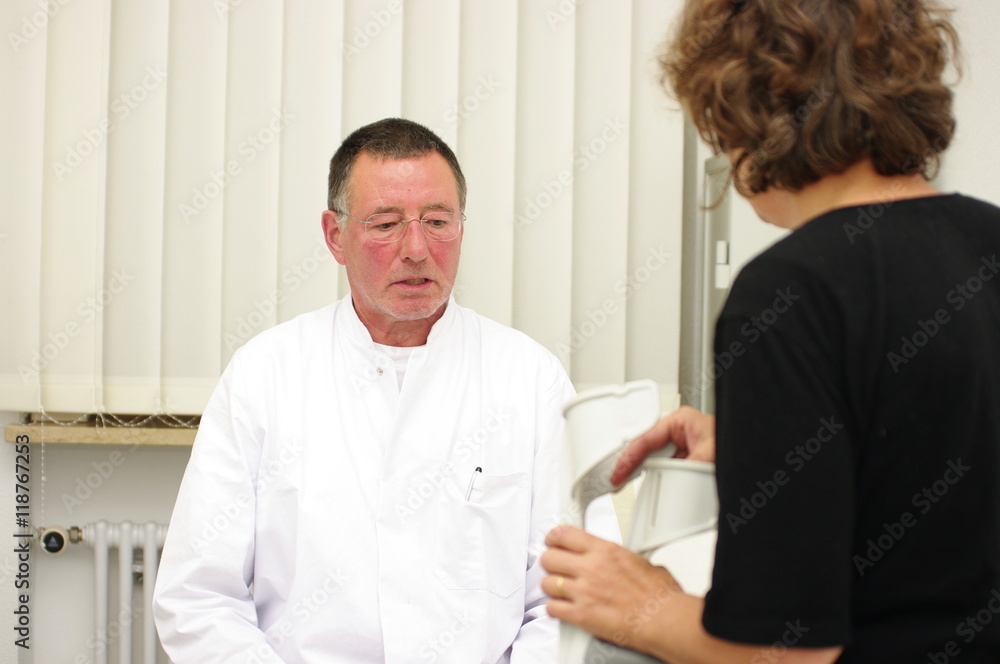Obraz premium Arztbesuch