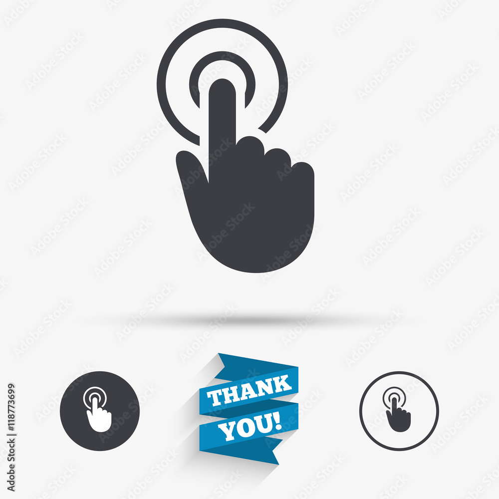 Hand cursor sign icon. Hand pointer symbol. Hand cursor sign icon. Hand pointer symbol.