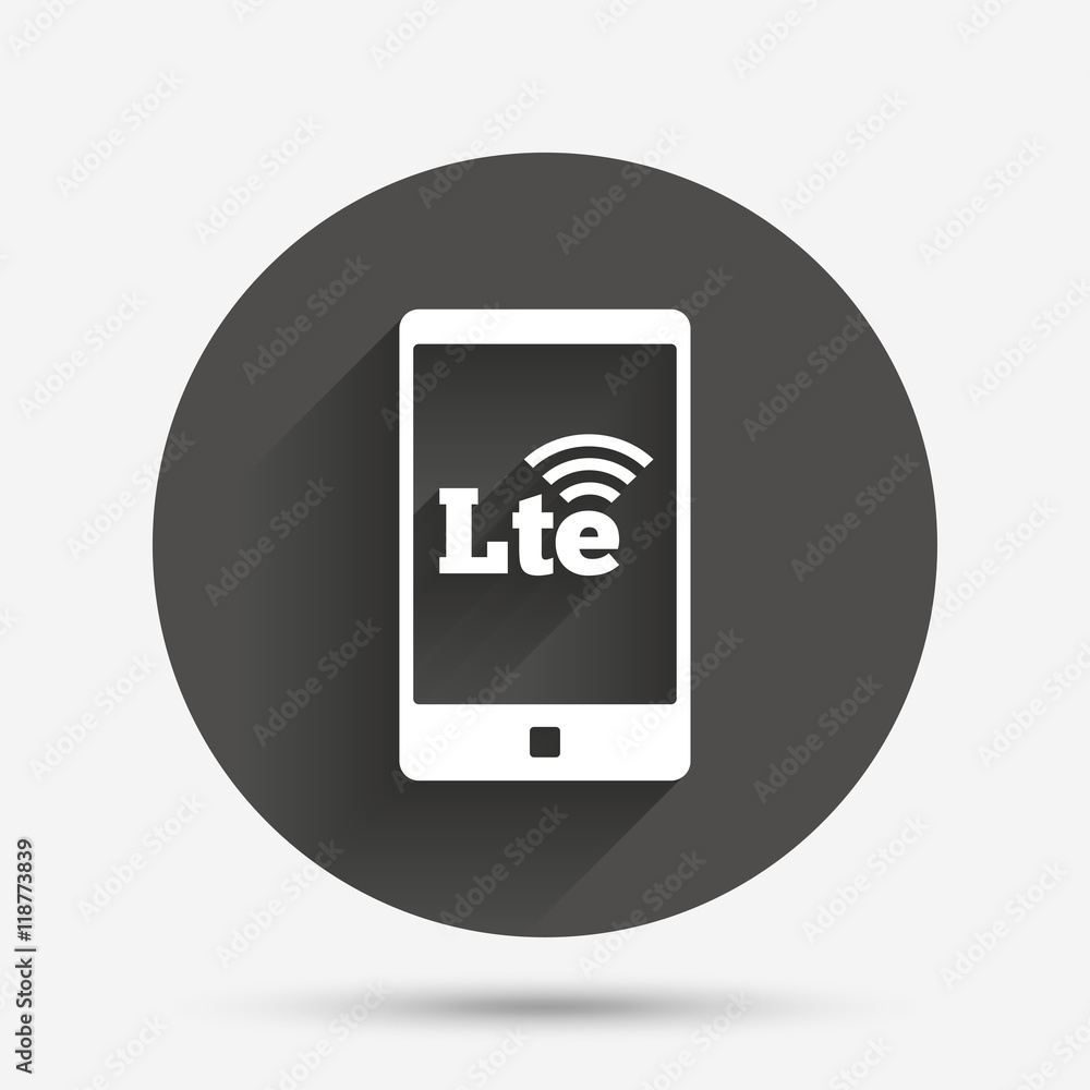 4G LTE sign. Long-Term evolution symbol. 4G LTE sign. Long-Term evolution symbol.