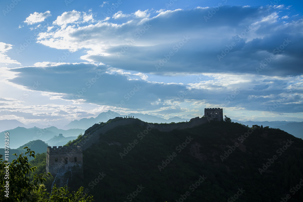 Obraz premium The Great Wall in China