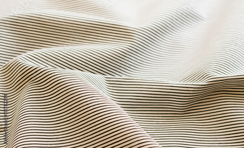 Stripe Crumpled Fabric Texture