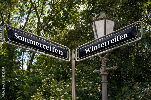 Schild 105 - Winterreifen