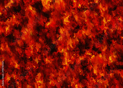 hot fire texture