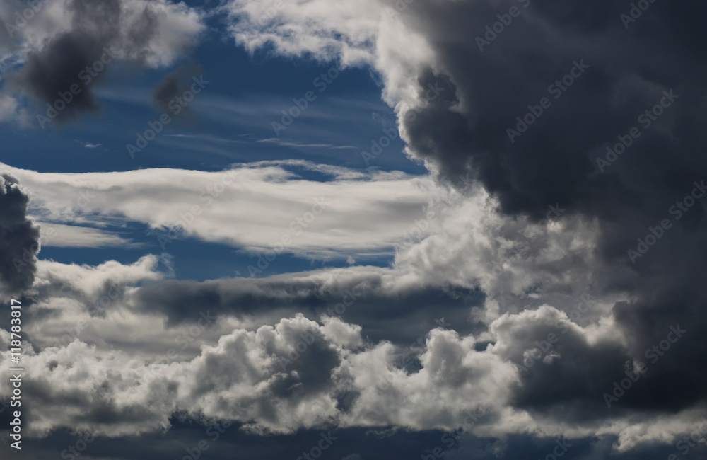 Obraz premium cloud sky dark big