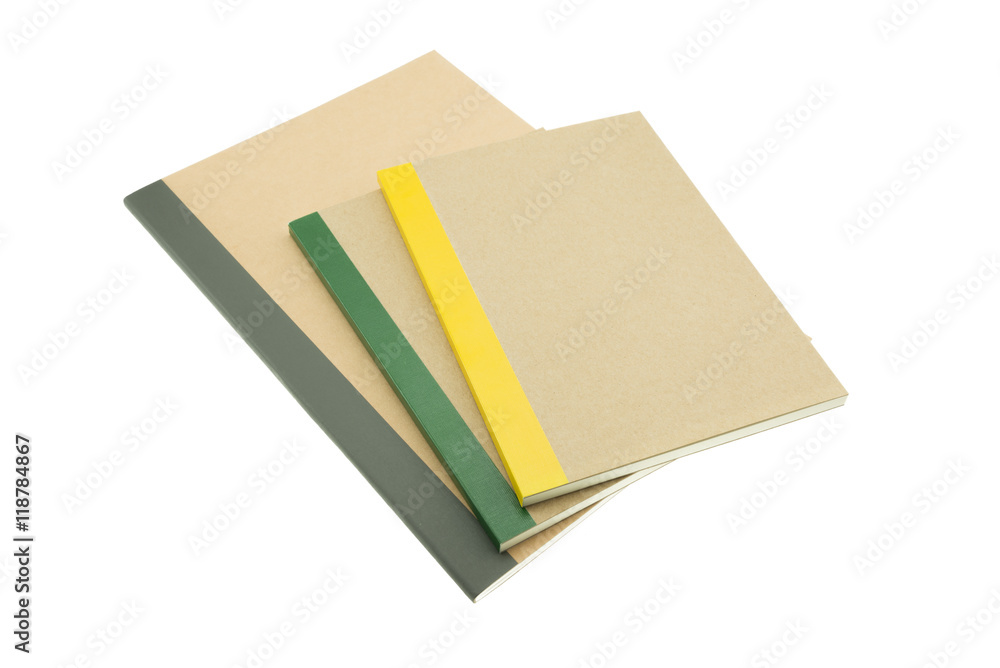 Notepad or notebook for writing, note, sketch in business, education white isolated background. Notepad or notebook for writing, note, sketch in business, education white isolated background.