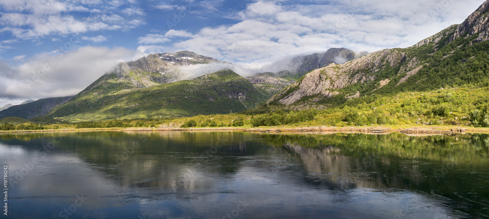 Beautiful landscape of Norway, Scandinavia Beautiful landscape of Norway, Scandinavia