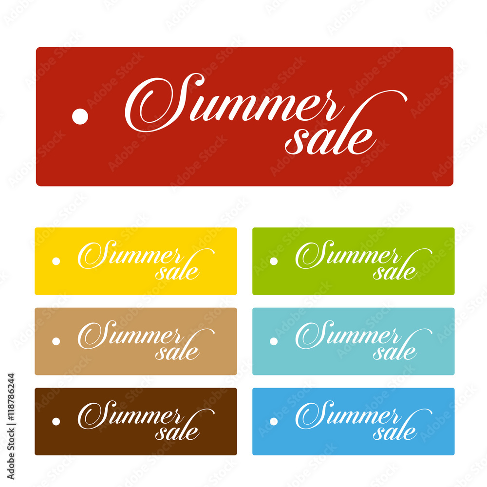 Summer Sale Info Sign Summer Sale Info Sign
