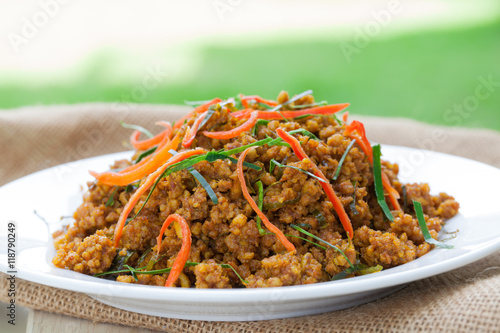 Spicy Mince Pork with Chili Paste (Southern Style) photo