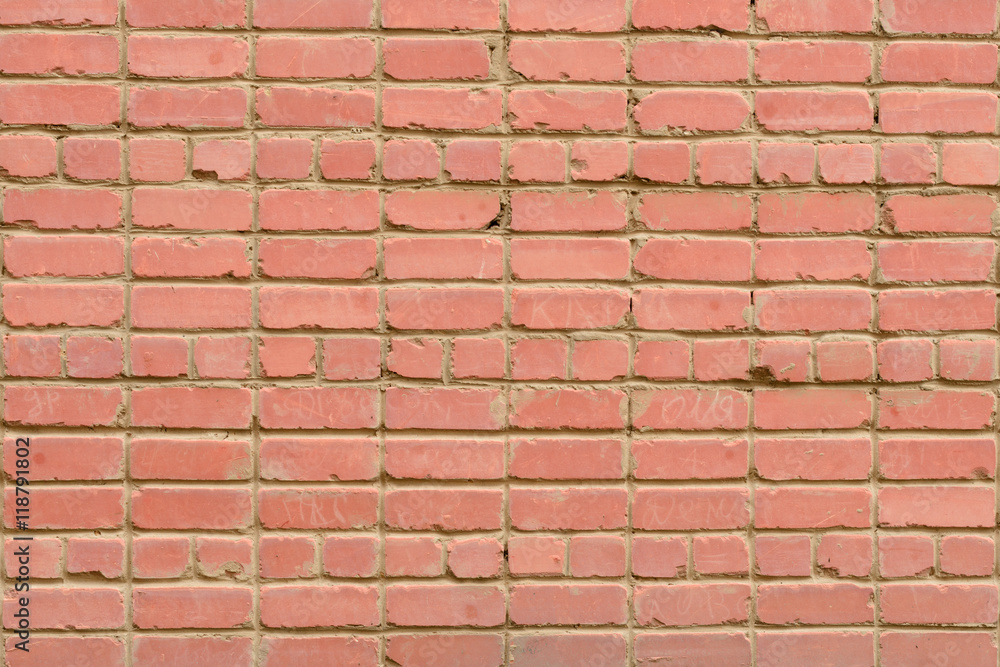 Brick texture with scratches and cracks Brick texture with scratches and cracks