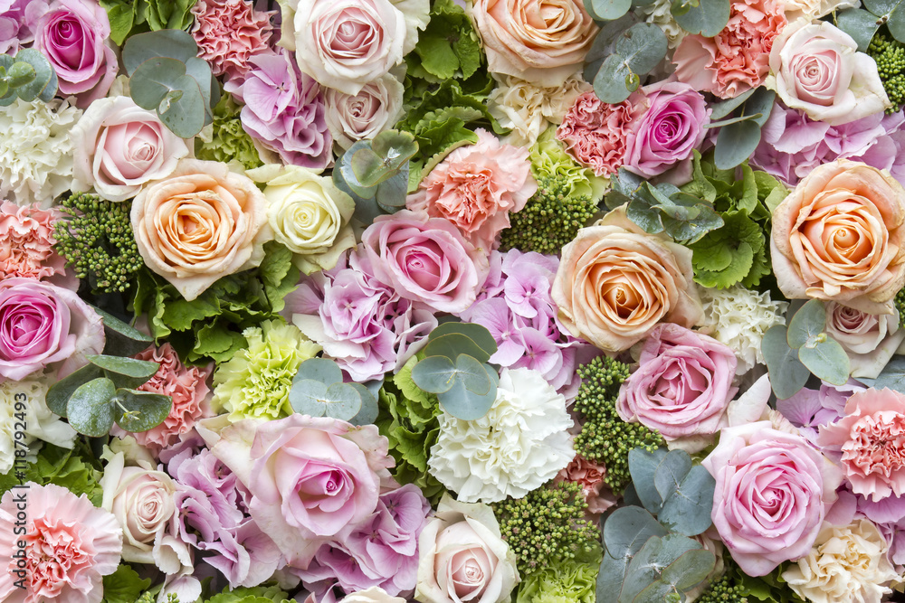 Fototapeta premium kwiaty w tle