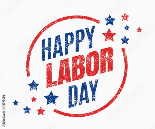 Labor day, Holiday in United States celebrated on first monday in September, vector illustration