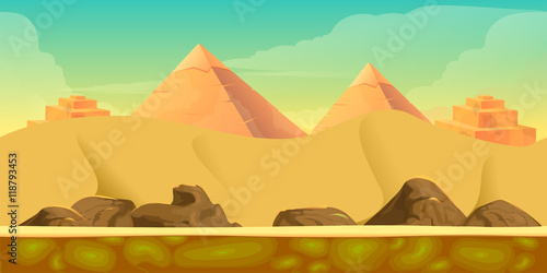 Desert Game Background