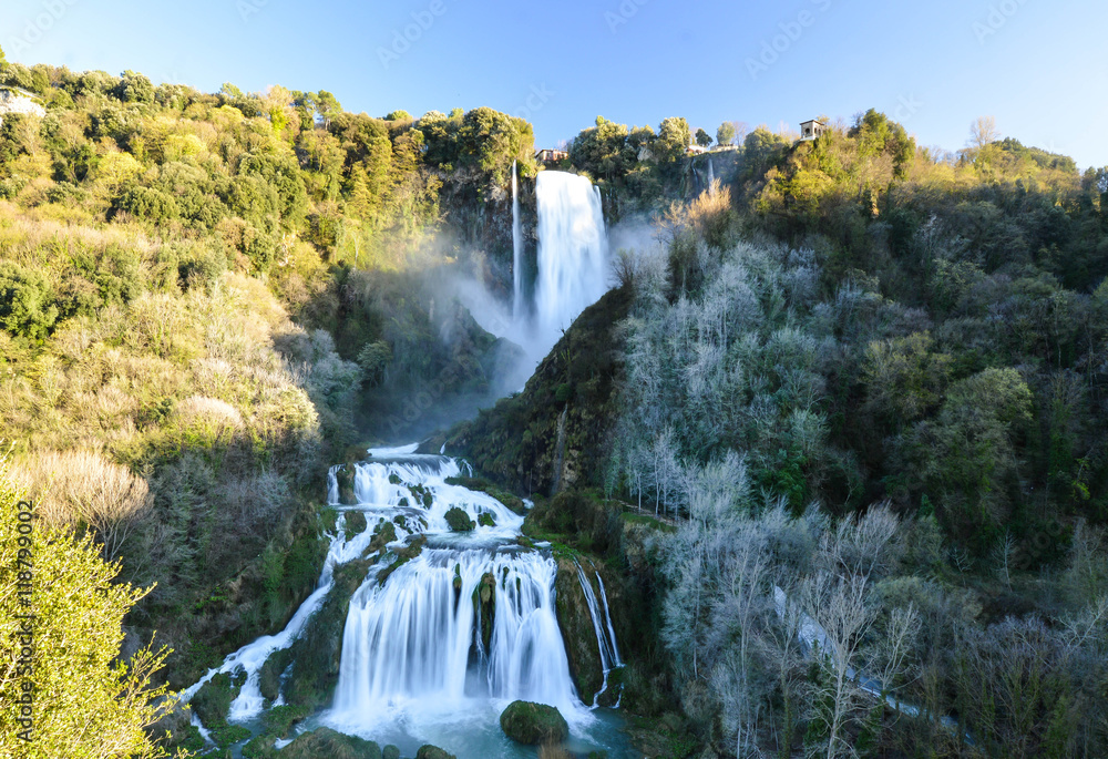 Fototapeta premium Marmore waterfall, Umbria, Italy