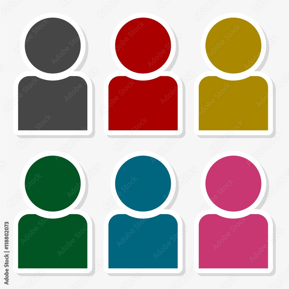 Male avatar profile picture icon Male avatar profile picture icon