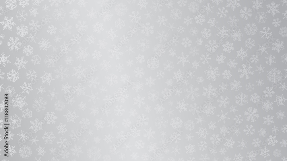 Christmas background of snowflakes Christmas background of snowflakes