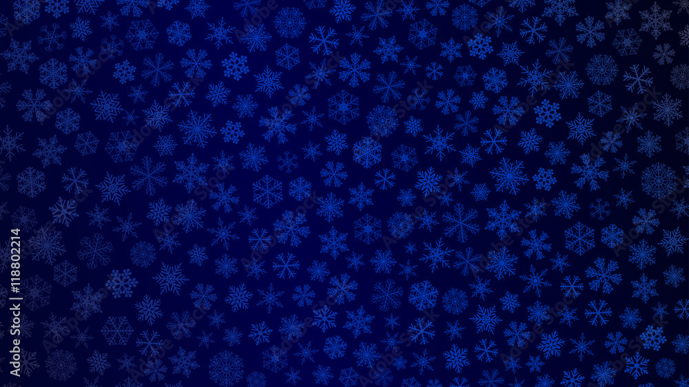 Christmas background of snowflakes Christmas background of snowflakes