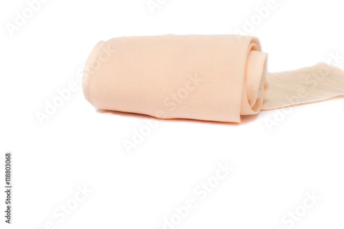 Elastic Bandage,Medical bandage roll on white background