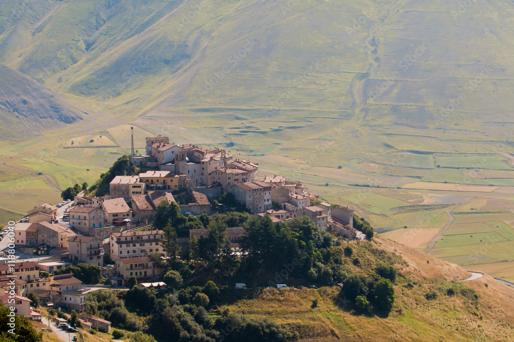 Naklejka premium Castelluccio di norcia