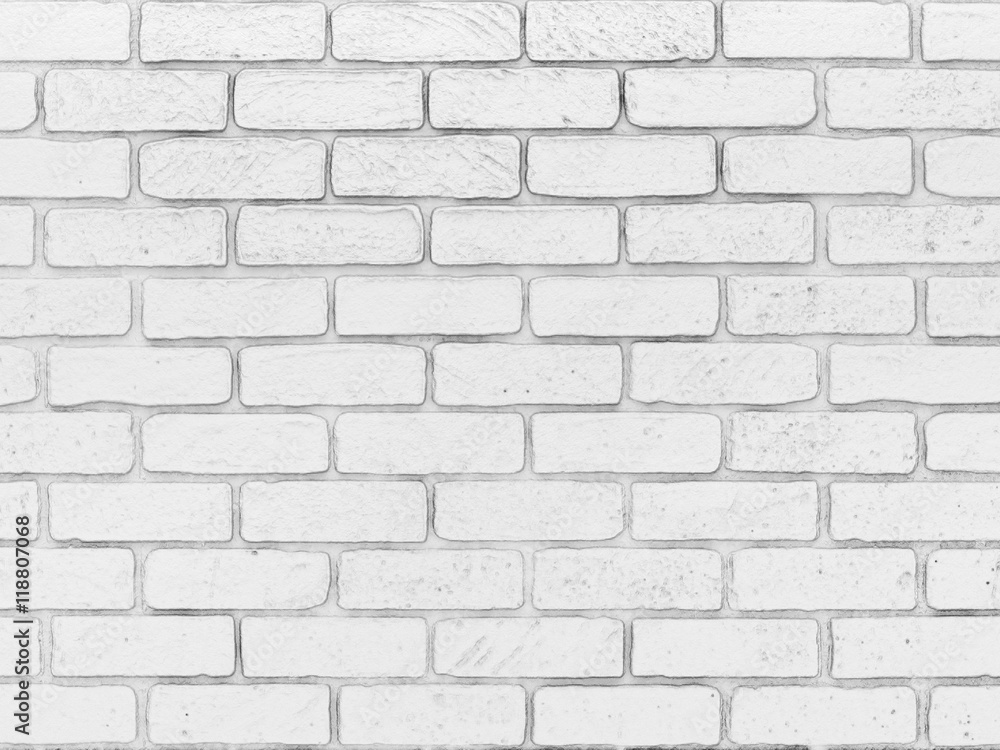 White brick wall background Stock Illustration | Adobe Stock