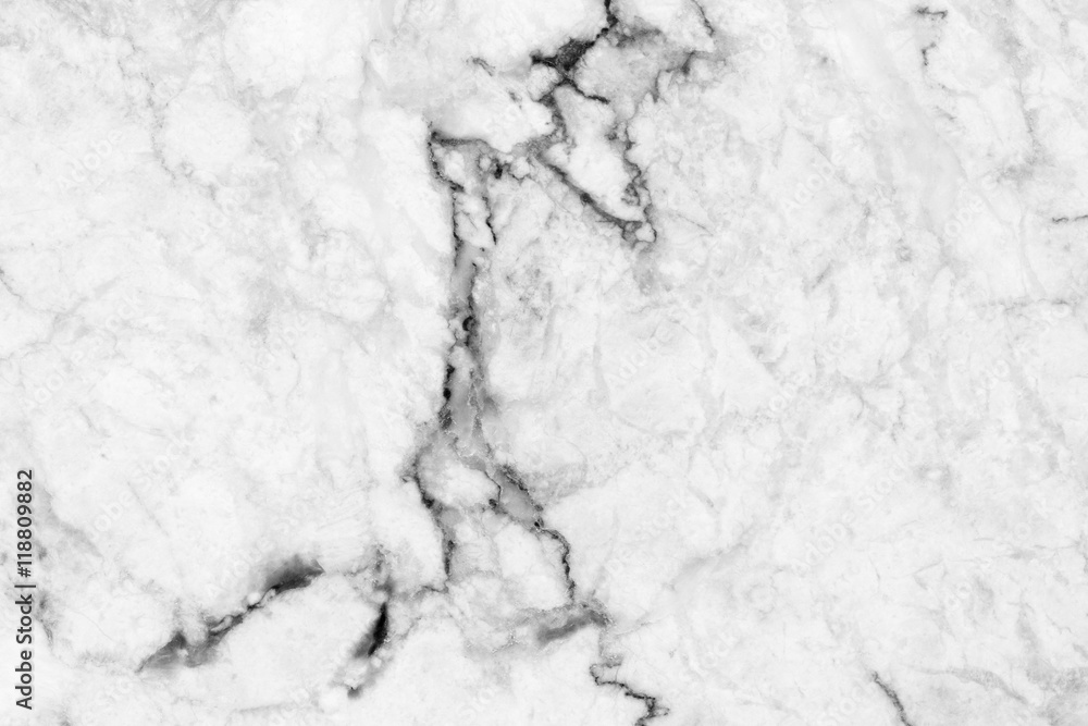 Obraz premium White marble texture background pattern with high resolution.