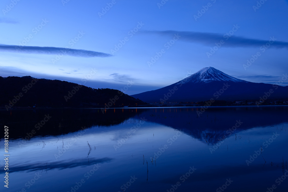 Mt.Fuji and Lake Kawaguchiko