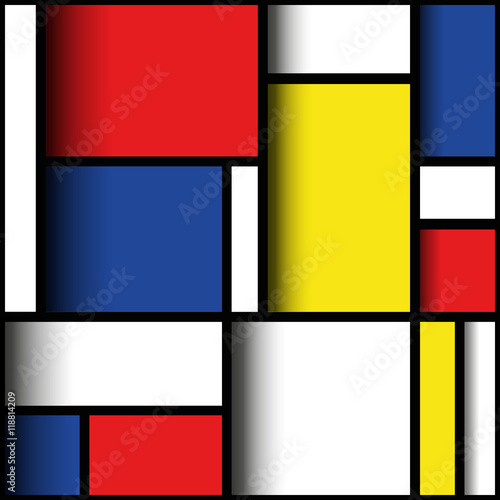 3D geometrics material design