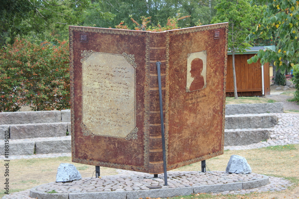 Schweden: Denkmal für die Kinderbuchautorin Astrid Lindgren
