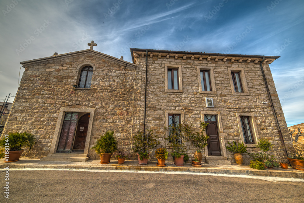 small church in Sardinia small church in Sardinia