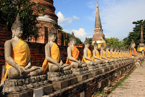 Wat Yai Chai Mongkhon in Ayutthaya, Thailand