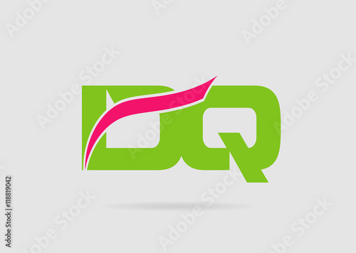 DQ company linked letter logo
