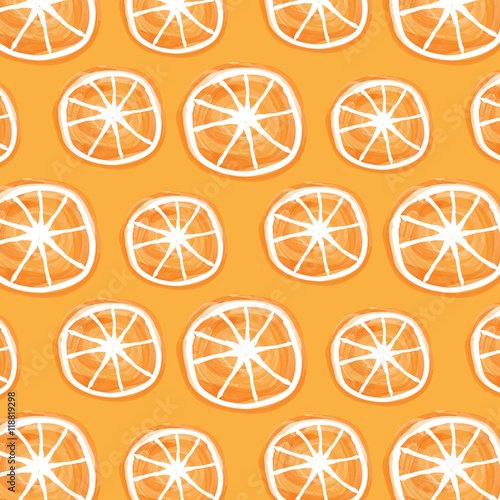watercolor oranges background