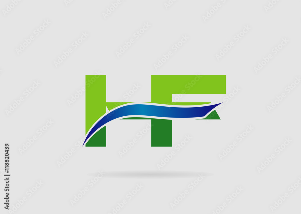 HF Logo. Vector Graphic Branding Letter Element
HF Logo. Vector Graphic Branding Letter Element