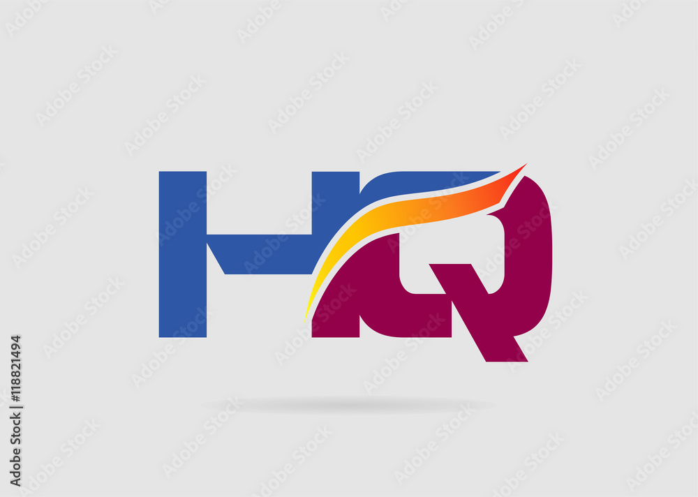 HQ Logo. Vector Graphic Branding Letter Element
HQ Logo. Vector Graphic Branding Letter Element