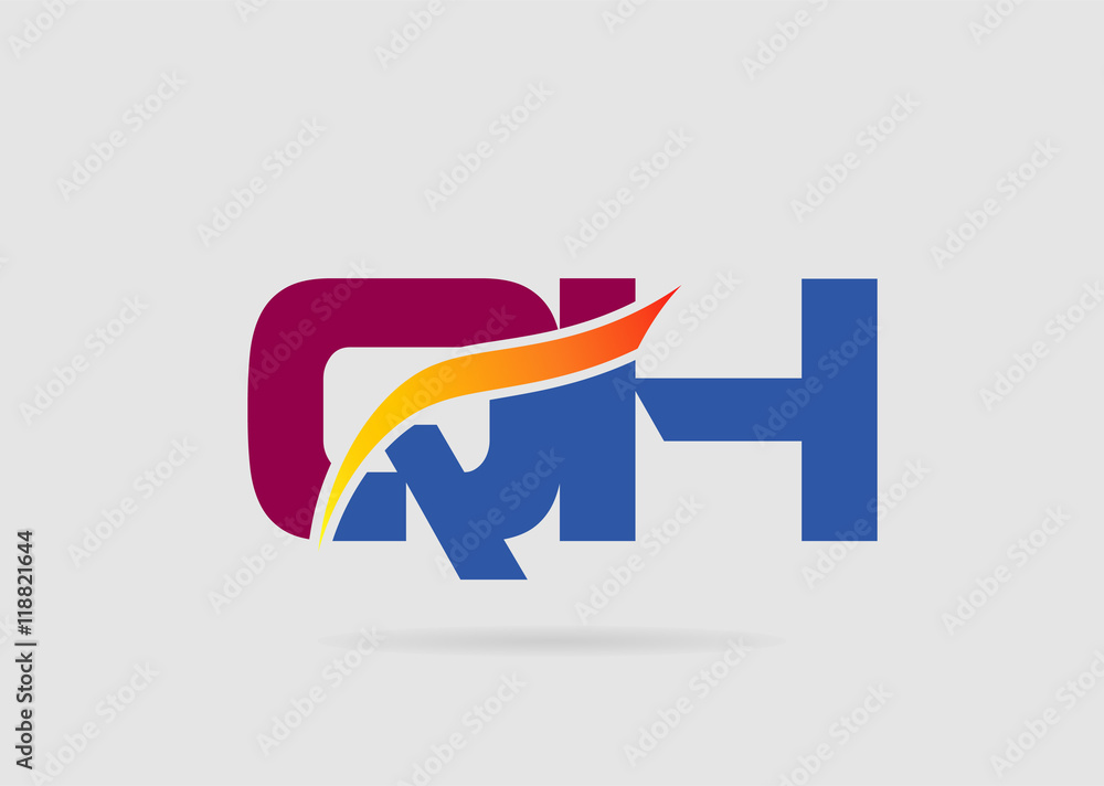 Q and H logo vector
Q and H logo vector