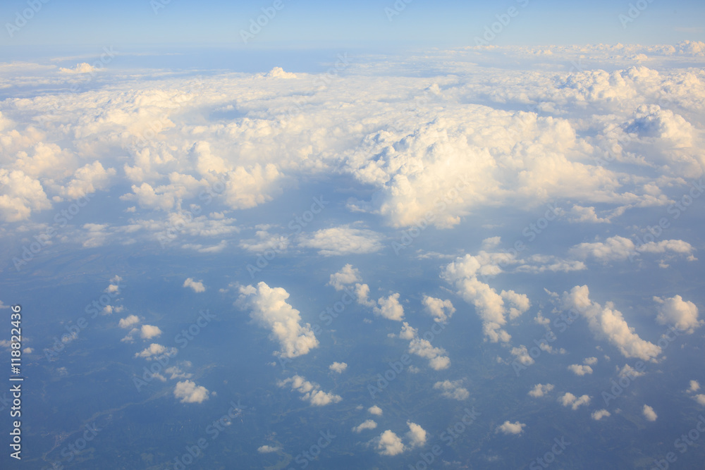 Fototapeta premium cloud、Blue sky