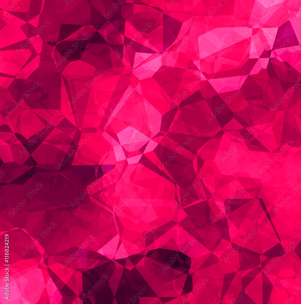 Abstract polygon pattern