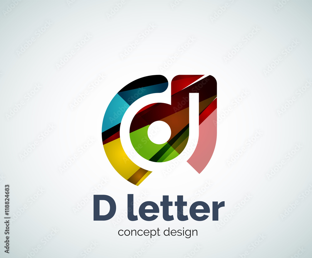 Vector B letter concept logo template Vector B letter concept logo template