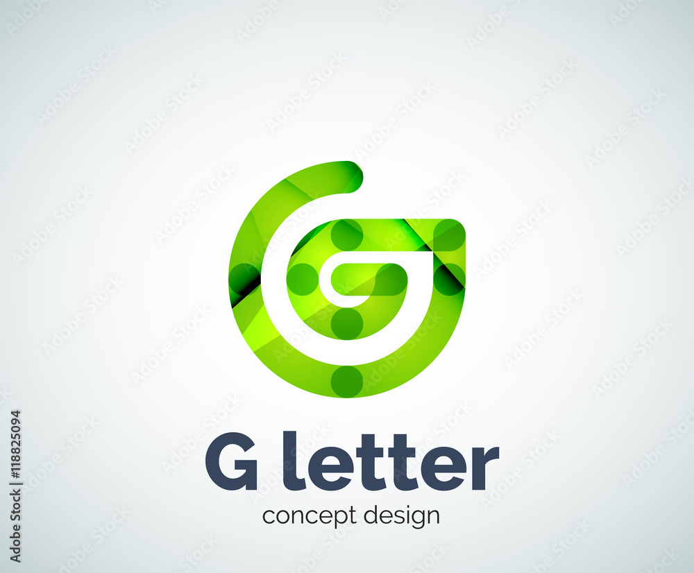 Obraz premium G letter logo icon