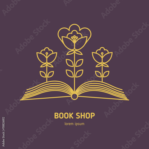 Book shop logo