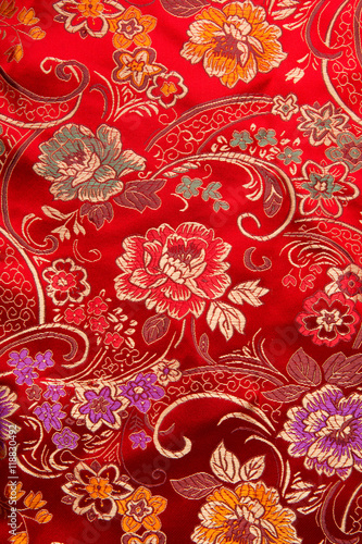 Chinese texture fabric