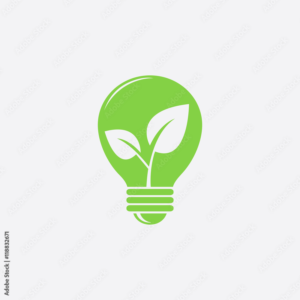 Ecology bulb icon Ecology bulb icon