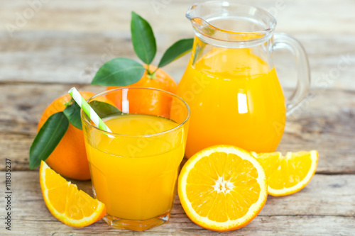 Fotografie Fresh orange juice