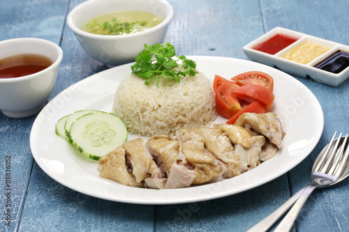 Photography Hainanese chicken rice