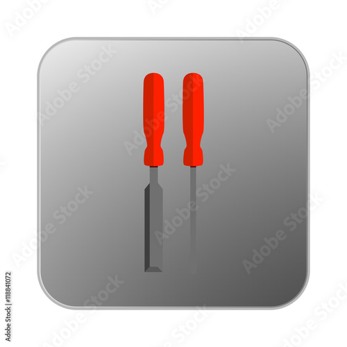 Vector icon screwdriver © terentiewshura