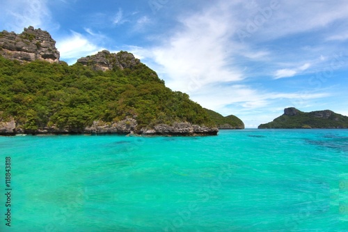  The Paradise beach. at Koh Samui in suratthani ,Thailand © jaturunp